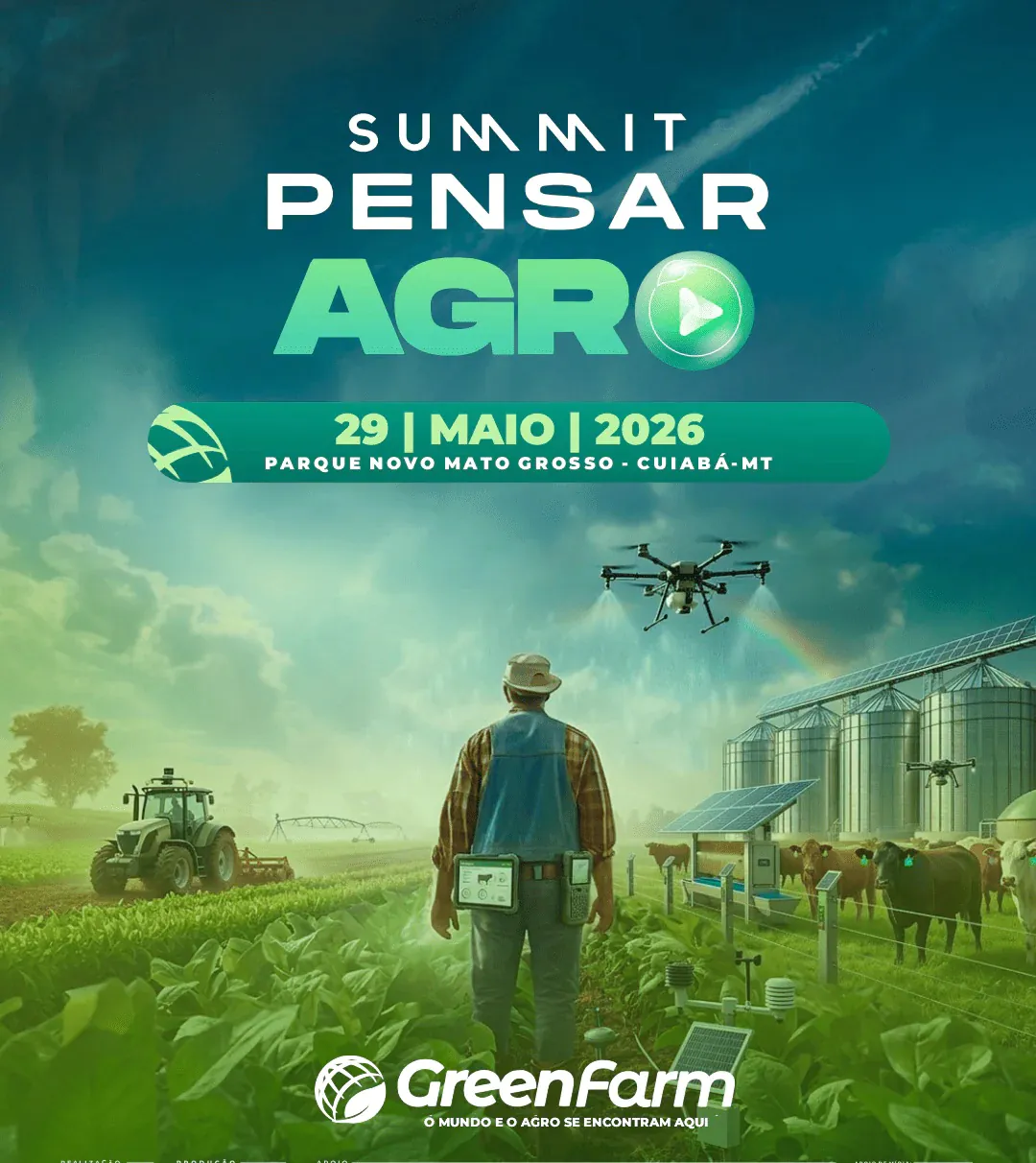 José de Arimateia Barbosa marca presença no Summit Pensar Agro durante a GreenFarm 2026