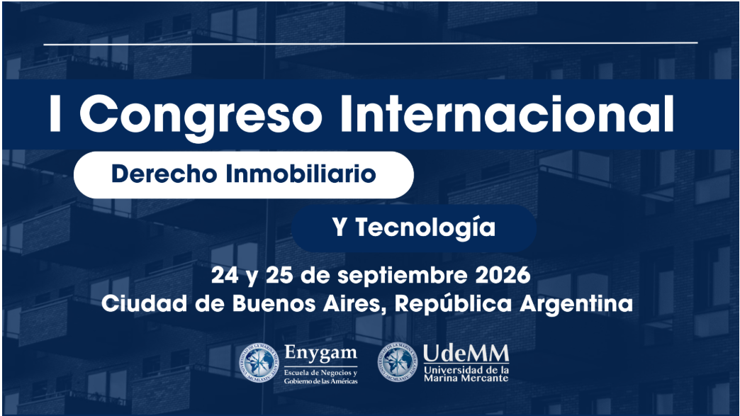 I Congreso Internacional de Derecho Inmobiliario y Tecnología